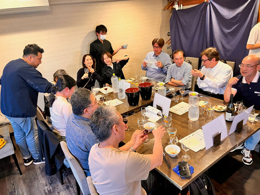 4月の春の和食コースとモルドバワイン会は大盛会！