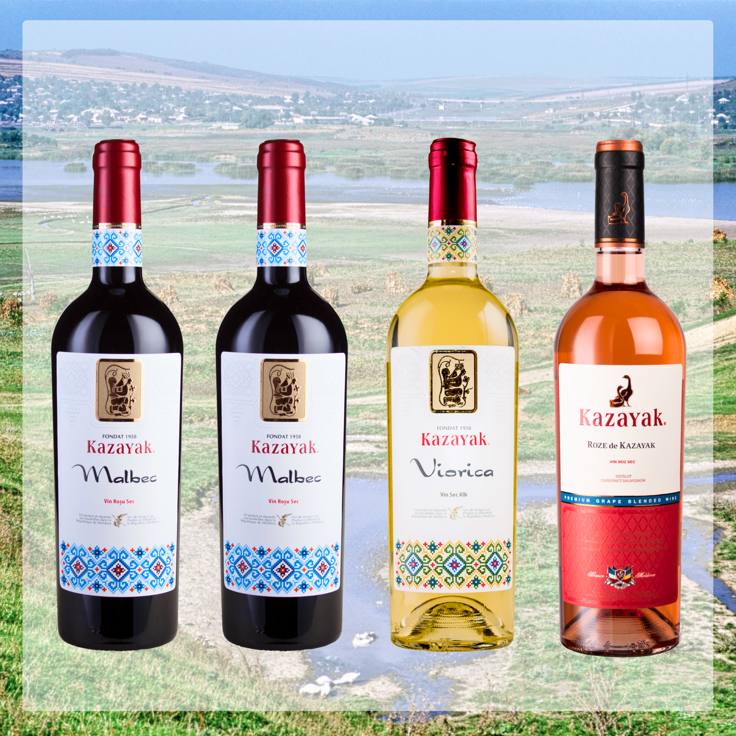 【送料無料】モルドバを知る最強の3本＋赤1本セット