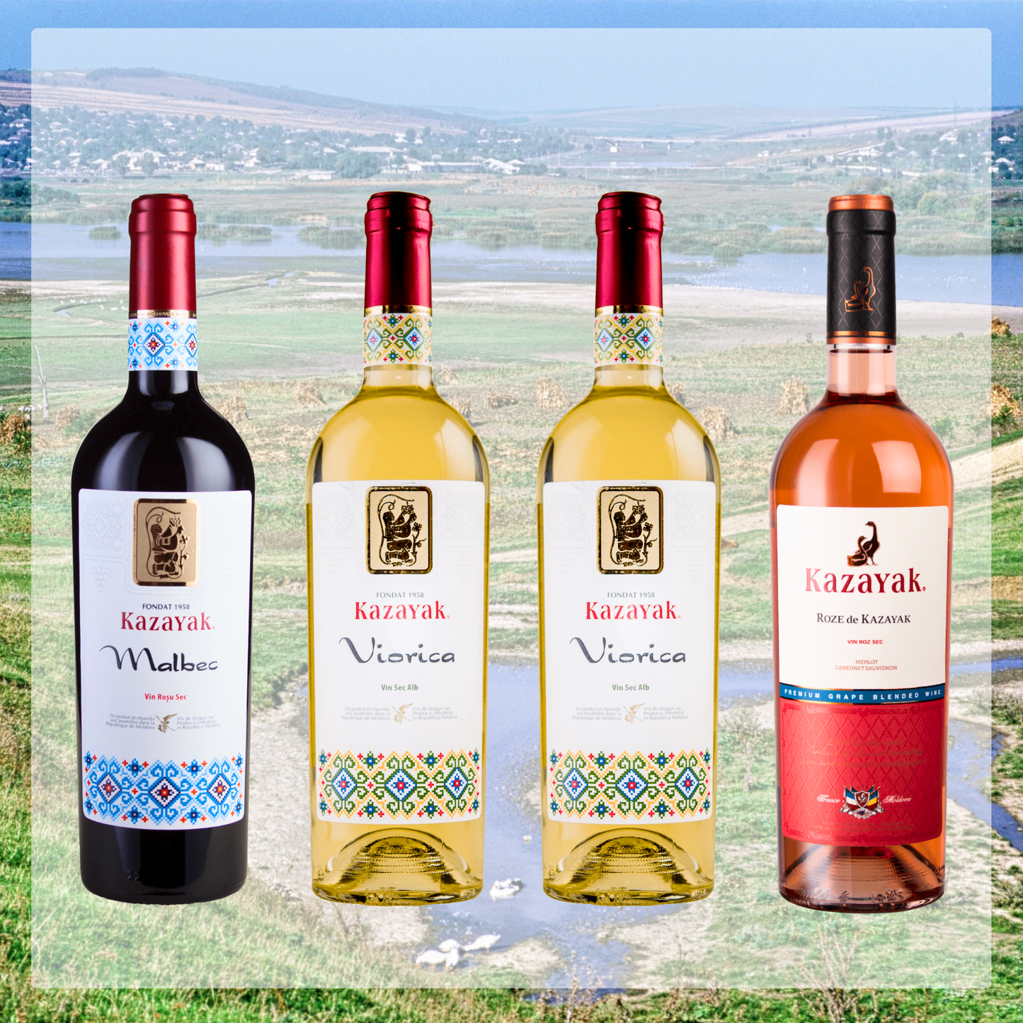 【送料無料】モルドバを知る最強の3本＋白1本セット