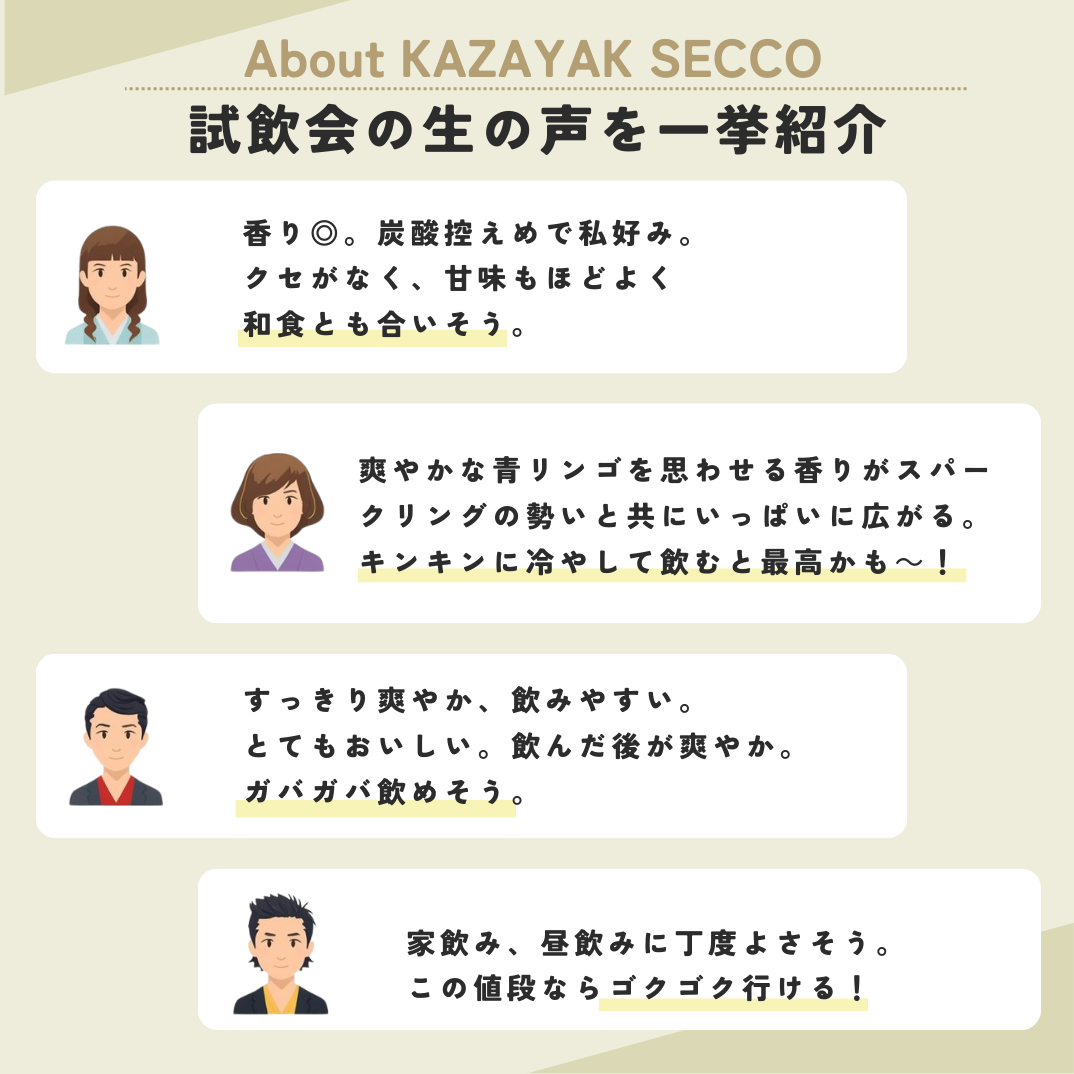 SECCO（セッコ）（スパークリング・ドライ）