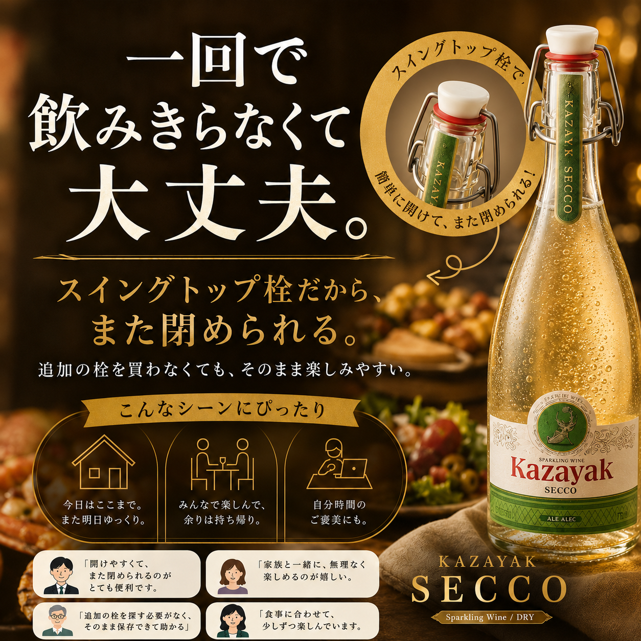 SECCO（セッコ）（スパークリング・ドライ）