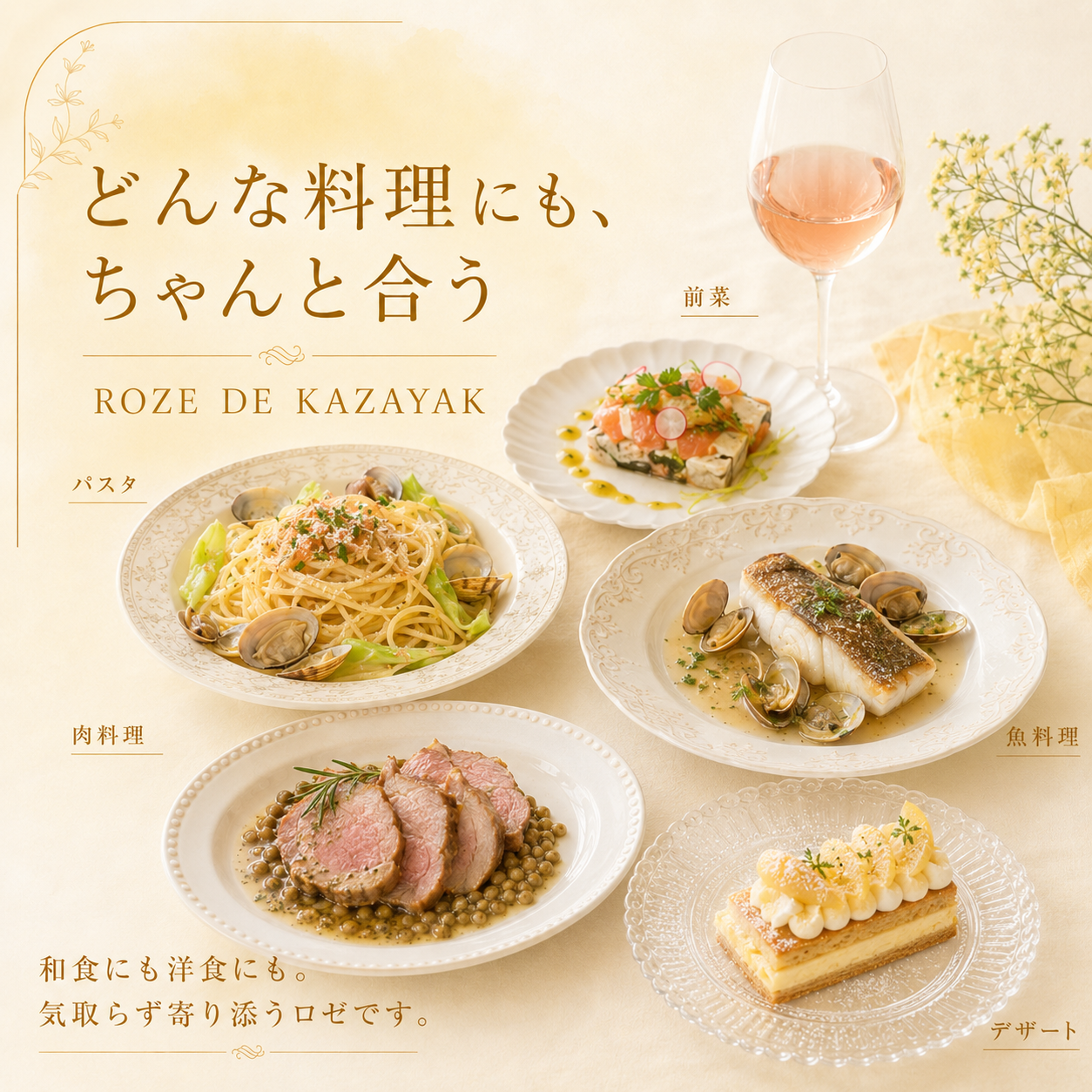 ROZE DE KAZAYAK（ロゼ・デ・カザヤック）（ロゼ・ドライ）